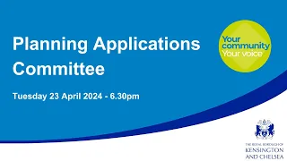 Planning Applications Committee - 23 April 2024