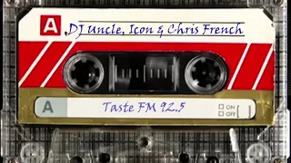 DJ Uncle, Icon & Chris French | Taste FM 92.5 | (18th Apr 1998)