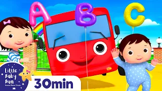 Baby Max Learns His ABCs with ABC Bus | ⭐ Baby Songs | Little Baby Bum Popular Nursery Rhymes