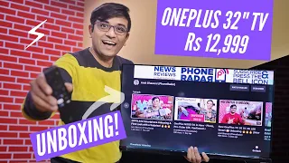 OnePlus 32 inch TV Unboxing & Hands-On ⚡⚡⚡ 32Y1 Y Series Smart TV