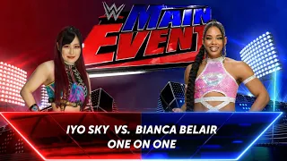 iyo Sky vs bianca belair one on one, wwe2k24