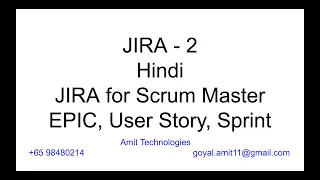 JIRA Tutorial in Hindi(Backlog, Defect creation, Grooming, Planning & StoryPoints) Part 2 Amit Goyal