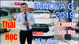 INNOVA G 2019 CŨ Toyota tân cảng| mua bán xe ô tô| Innova g cũ sài gòn @ThaiHocAuto