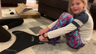 K-Lo gets her Fin Fun Mermaid Tail