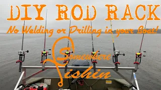 You Finally Found It! DIY Rod Rack For Your Jon Boat