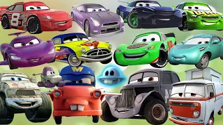 Looking For Disney Pixar Cars Lightning Mcqueen, Rip Clutchgoneski, Hudson Hornet, Snot Rod, Mater