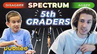 xQc Reacts to Do All 5th Graders Think the Same? | Spectrum by Jubilee