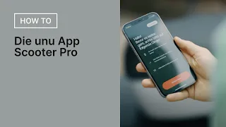 Die unu App | unu Scooter Pro | Elektroroller