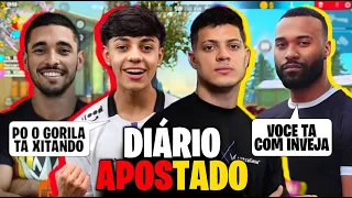 DIÁRIO APOSTADO! CEROL, MANOMAX E RUSTY SUSPEITARAM DO GURAS! TAVA DE HACKER? BOOYAH E MUITAS KILLS!