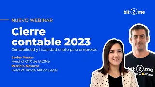 🔵 Contabilidad y fiscalidad Cripto para empresas - Cierre Contable 2023