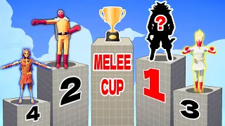 SUPER TOURNAMENT of ALL MELEE UNITS ( NO GIANT ) | TABS - Totally Accurate Battle Simulator