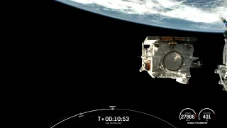 SpaceX Falcon 9 launch the ESA EarthCARE mission to low-Earth orbit #spacex #starlink