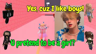 🌹TEXT TO SPEECH 🌹 I Pretend To Be A Girl Because I Love Boys 🌹