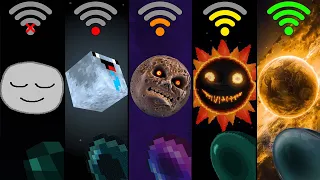 moon with different Wi-Fi in Minecraft