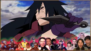 Madara Vs Shinobi Alliance [21 People React] Shippuden 322 REACTION MASHUP