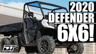 2020 Can-Am Defender 6X6 DPS Walk Around & First Impressions