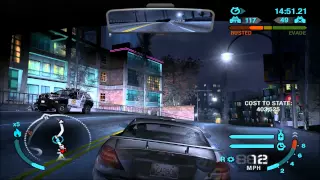 NFS Carbon - All 10 heat levels in free roam (Part 1/3)