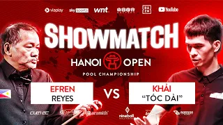 🔴Trực tiếp | Efren Reyes vs Do Khai | 2023 Hanoi Open Pool Championship | Showmatch