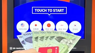 How do use WOWPASS IN Seoul #korea #moneyexchange #shorts