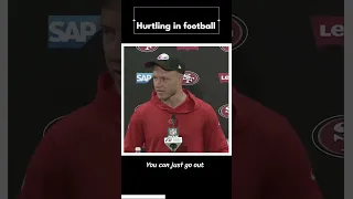 Christian Mccaffrey on hurtling in football #49ers