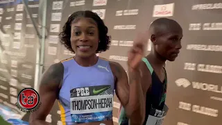 Elaine Thompson-Herah Is Happy with How the Season Ended