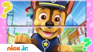 Puzzle Game Mix-Up #3 w/ PAW Patrol, Deer Squad & Santiago! 🧩 | Nick Jr.