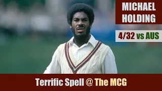 MICHAEL HOLDING | 4/32 @ MCG | WI vs AUS | 10th Match | Benson & Hedges World Series Cup 1981/82
