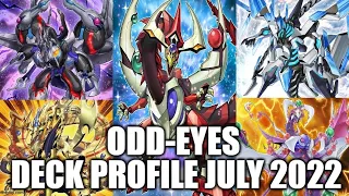 ODD-EYES PENDULUM DRAGON DECK PROFILE (JULY 2022) YUGIOH!