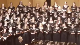 All-East Women's Choir perform Peace Like a River