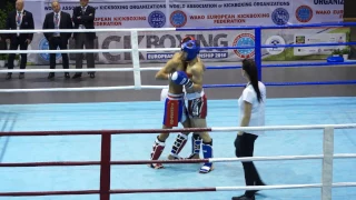 MONGUSH KEZHIK (RUS) vs SALTIK MEHMET MUHITTIN (TUR) K1 final WAKO