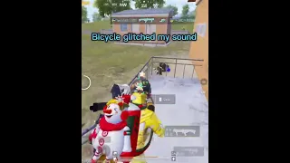 Bicycle Audio Game glitch 😱 #pubgmobile #shorts