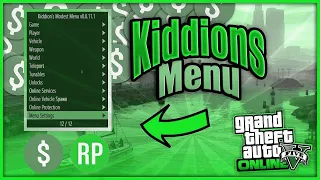 KIDDIONS MOD MENU GTA V | GTA 5 MOD MENU UNDETECTED | FREE DOWNLOAD AUGUST 2022