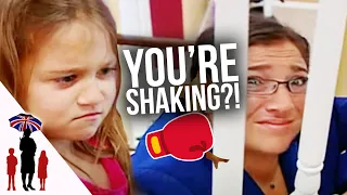 Little girl kicks mom IN THE FACE leaving her shaking!