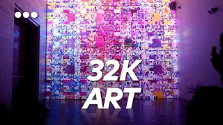 Sadece kod yazarak 32K çözünürlükte resim yapabilir misin? | 32K ART CONTEST