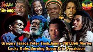 Gregory Isaacs,Peter Tosh,Jimmy Cliff,Bob Marley,Lucky Dube,Burning Spear,Eric Donaldson: 150+ Songs
