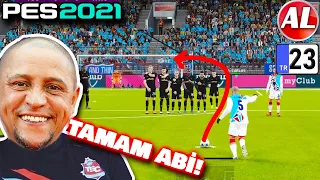 HEY! ROBERTO CARLOS! O efsane frikikten bir de benim için at!  | PES 2021 ANALİG #23