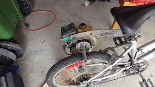 How to make a weedeater bike (no welding)