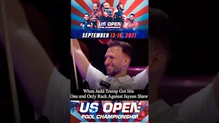 When Judd Trump Got His One and Only Rack Against Jayson Shaw at US OPEN POOL 2021 | Ever Wondered