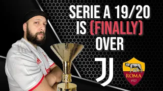 SERIE A IS (FINALLY) OVER || JUVENTUS ROMA 1-3