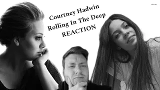 RAW AND TALENTED! - Courtney Hadwin – Rolling in the Deep – Adele Cover - REACTION
