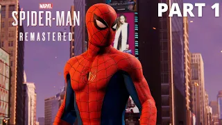 Spider-Man Remastered PC Walkthrough Gameplay - Part 1 (FULL GAME)