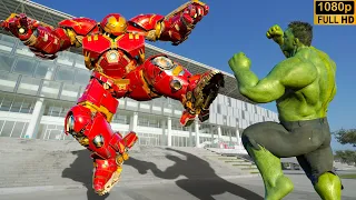 23nd Century Future Technology VFX - Hulk vs Iron Man War in Future World