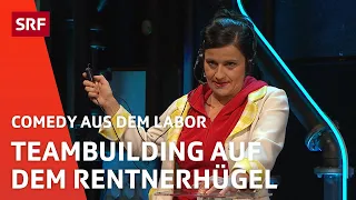 Anet Corti: Bäume pflanzen für den Team-Spirit| Comedy | Comedy aus dem Labor | SRF