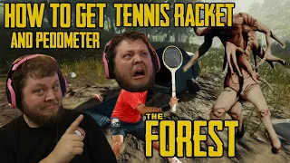 The Forest - How to Get The Tennis Racket and Pedometer