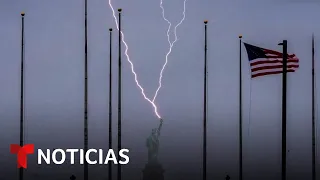 La poderosa tormenta que atravesó el país ahora se ensaña con el Noreste | Noticias Telemundo