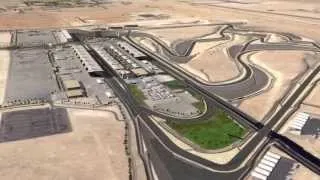 2013 F1 Bahrain Grand Prix track