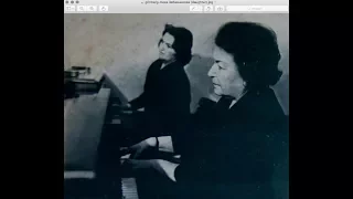 Maria Grinberg & Nika Zabavnikova - Prokofiev Egyptian Nights - two pianos