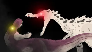 one eye t rex vs Rudy the baryonix (epic Battle)