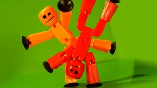 StikBot Studio - Stop Motion Анимация - Мультики для Детей - Стикботы - Обзор