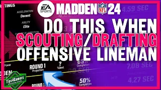 How to Scout and Draft Superstar X-Factor Offensive Lineman in Madden 24 Franchise Mode